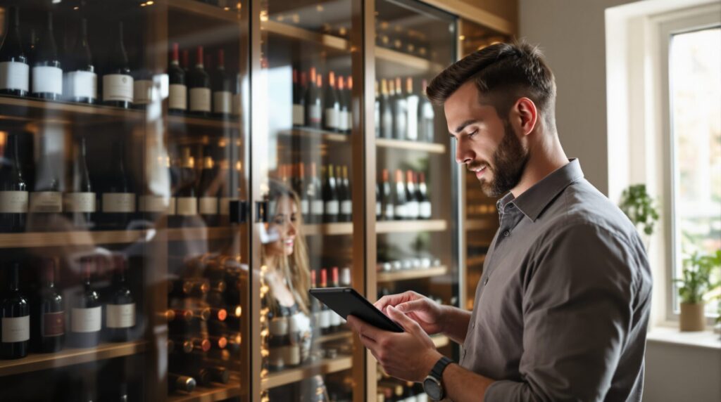 application gestion cave à vin