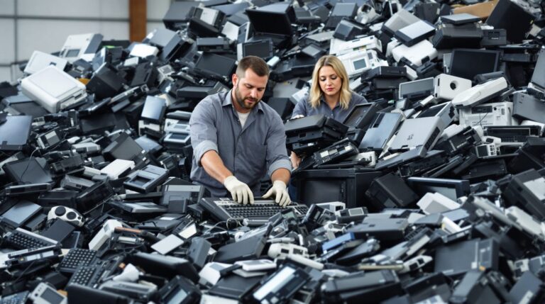 déchets informatique