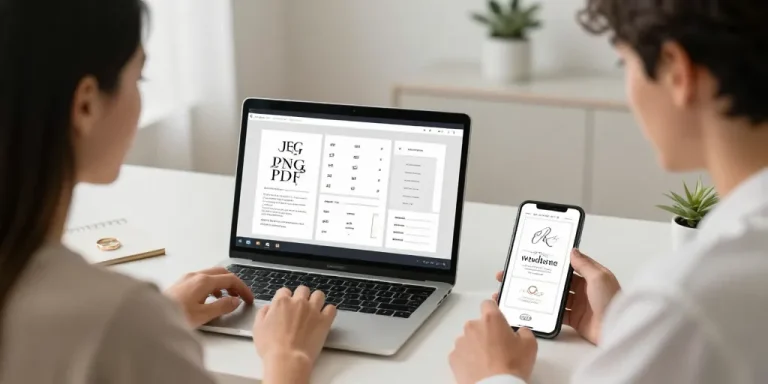 faire part de mariage numérique