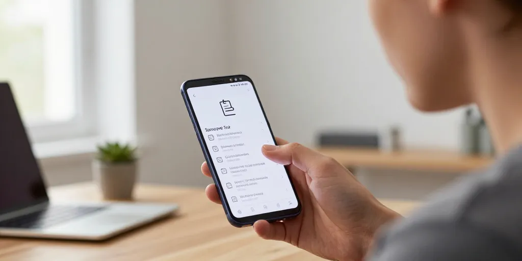 presse papier samsung