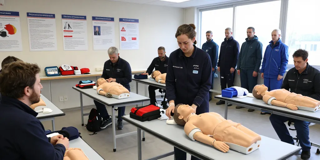 Formation SST à Bordeaux : préparer les équipes des chais, des chantiers et du port